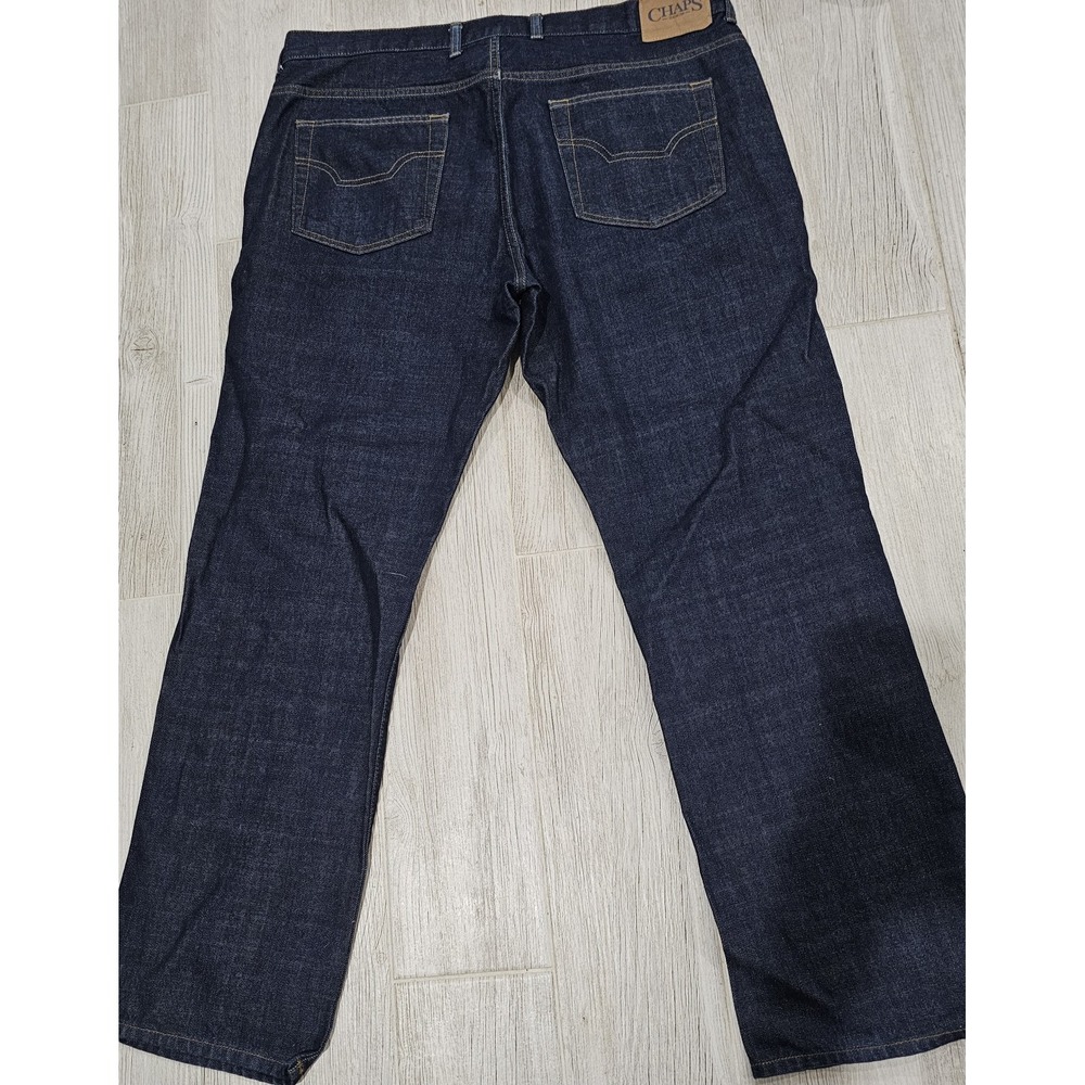 Men's Chaps Jeans Straight Fit Legs Blue Size 38x34